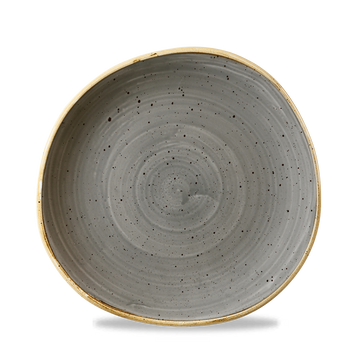 Peppercorn Grey Organic Plate 21cm